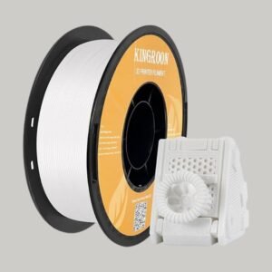 Kingroon PETG Blanco - Filamento para impresora 3D, carrete de 1 kg 1,75 mm (+/- 0,02 mm)