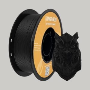Kingroon PETG Negro - Filamento para impresora 3D, carrete de 1 kg 1,75 mm (+/- 0,02 mm)