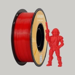 Kingroon PETG Rojo - Filamento para impresora 3D, carrete de 1 kg 1,75 mm (+/- 0,02 mm)